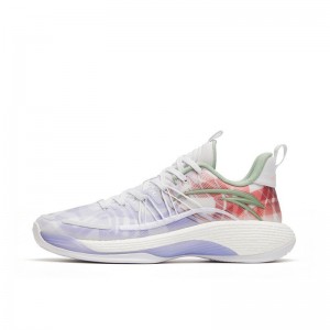 Anta Skyline TD Basketball Shoes Purple / White | UZV416078