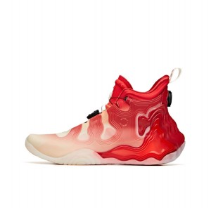 Anta Star Peak High Basketball Shoes Red | LWH356241