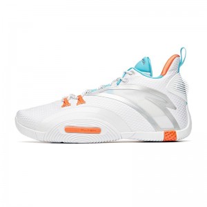 Anta UFO Celestial Body 3.0 Basketball Shoes White / Blue / Orange | BAN742189