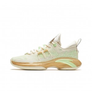 Anta Z-UP1 Low All Round "Dragon Boat Festival" Basketball Shoes Beige | HTP971802