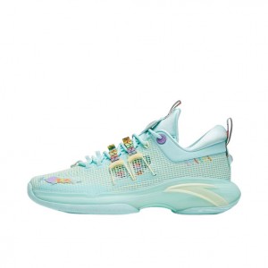 Anta Z-UP1 Low All Round "Hot Air Balloon" Basketball Shoes Turquoise | MPU163540