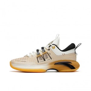 Anta Z-UP1 Low All Round "Pilot" Basketball Shoes Beige | ZIE086342