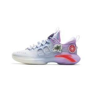 Anta Z-UP1 Low All Round "Purple" Basketball Shoes Purple | UKD061352