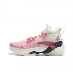 Anta Darren Zhou x Anta Klay Thompson Kt7 Panda Prank Basketball Shoes Pink / White | YFW871209