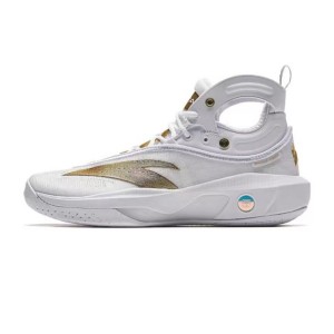 Anta Klay Thompson KT8 "Platinum" Basketball Shoes White | XBU796408