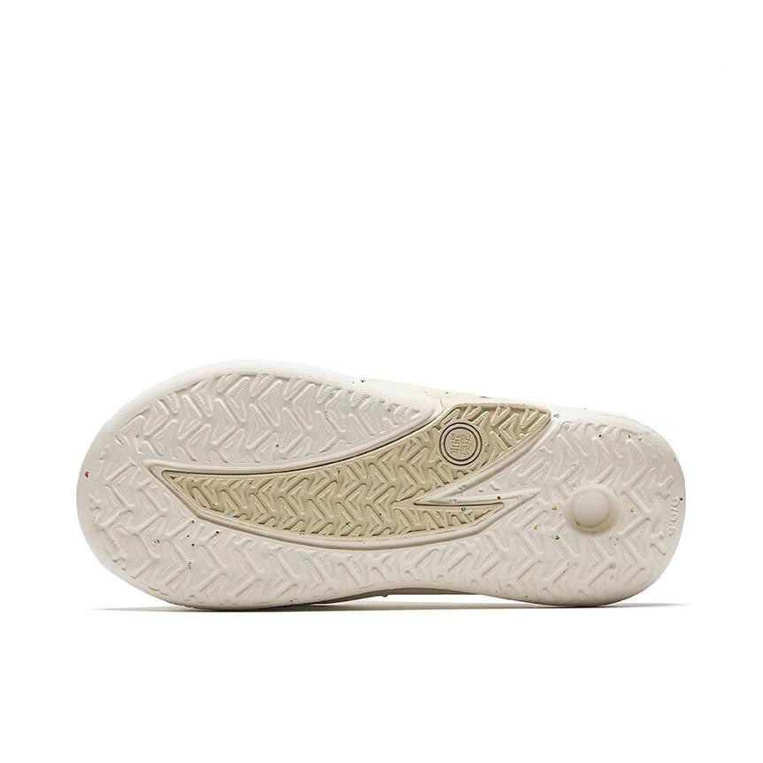 Anta Bubble Slides White / Gold | LJI930412