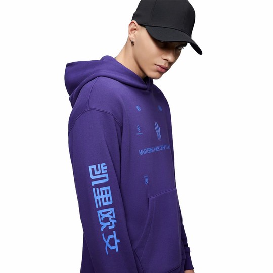 Anta KAI 1 Hoodie Purple | CSW430192