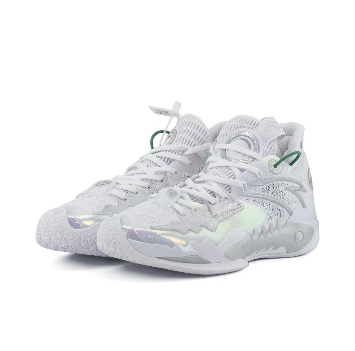 Anta Shock Wave 5 Basketball Shoes White | DHJ591263