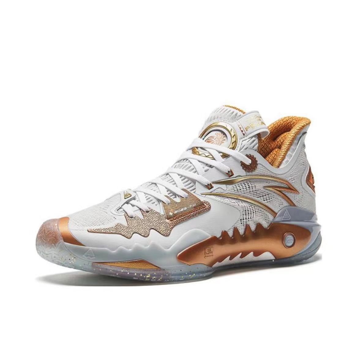 Anta Shock Wave 5 Basketball Shoes White | ZWY274306