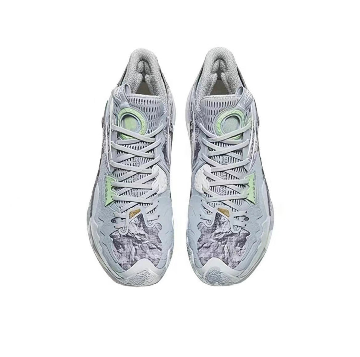 Anta Shock Wave 5 Basketball Shoes Grey | NYZ549731