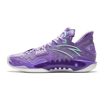 Anta Shock Wave 5 Basketball Shoes Purple | WXR573496