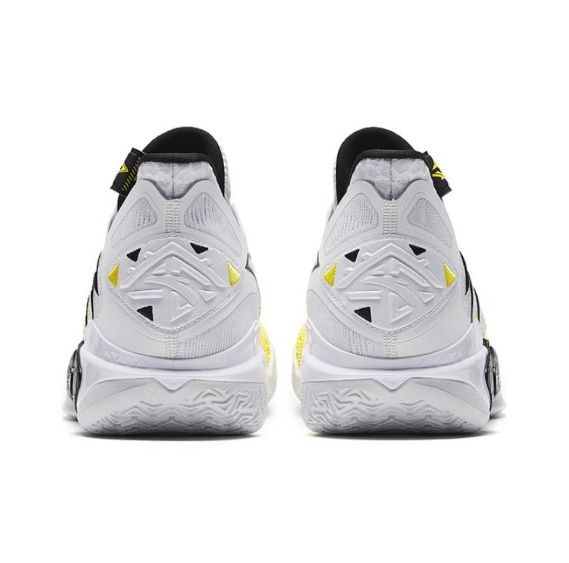 Anta Shock Wave 5 Basketball Shoes White / Yellow | RGL126874