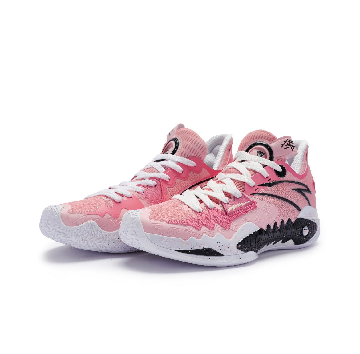 Anta Shock Wave 5 Basketball Shoes Pink | MPF568924