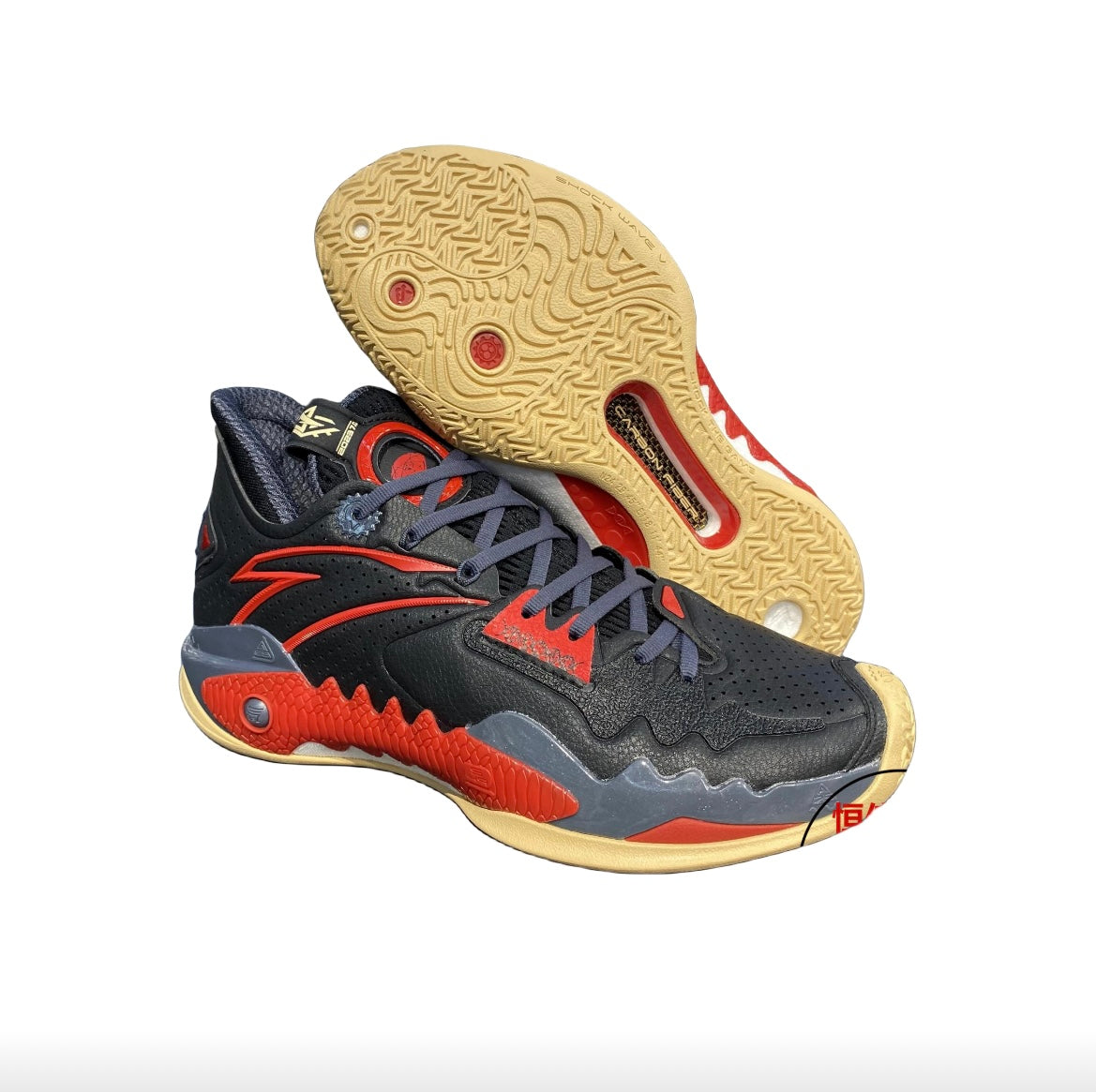 Anta Shock Wave 5 Basketball Shoes Red | MSK918702