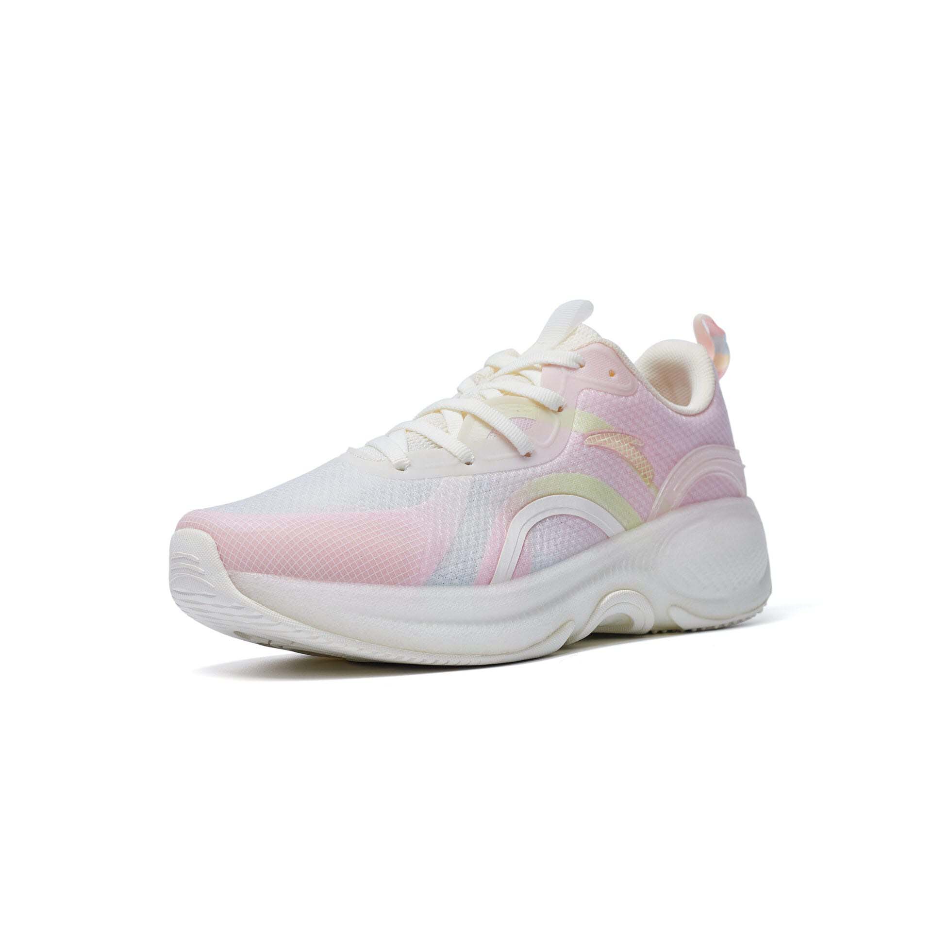 Anta A-FLASH BUBBLE 3.0 Running Shoes Beige / Pink | RQW034781