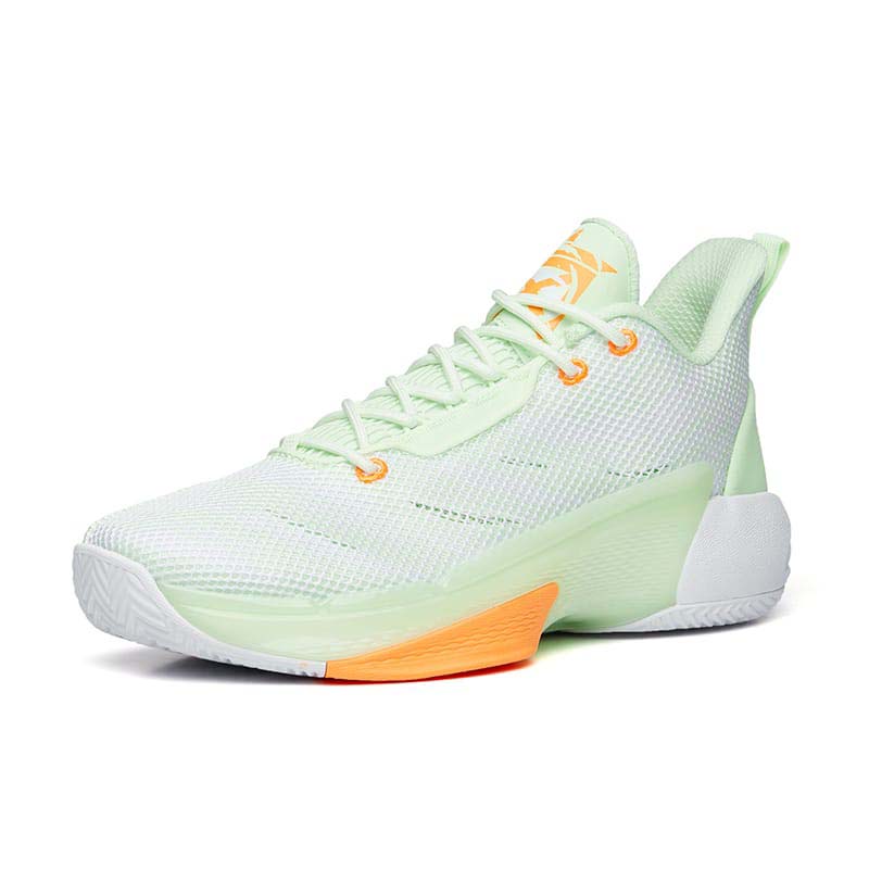 Anta ATTACK 4 Basketball Shoes Green / White | MNT579312