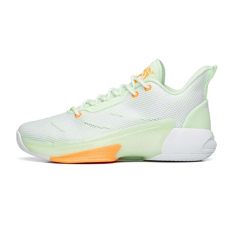 Anta ATTACK 4 Basketball Shoes Green / White | MNT579312