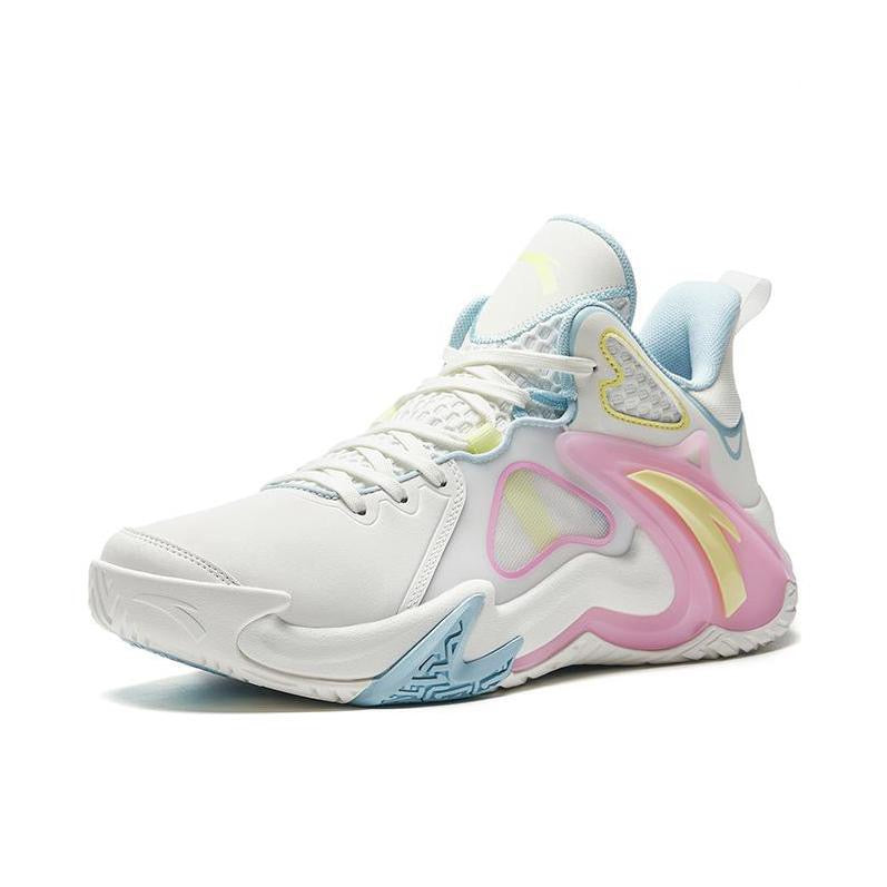 Anta Airspace 4.0 Summer Basketball Shoes White / Pink | CVI518347