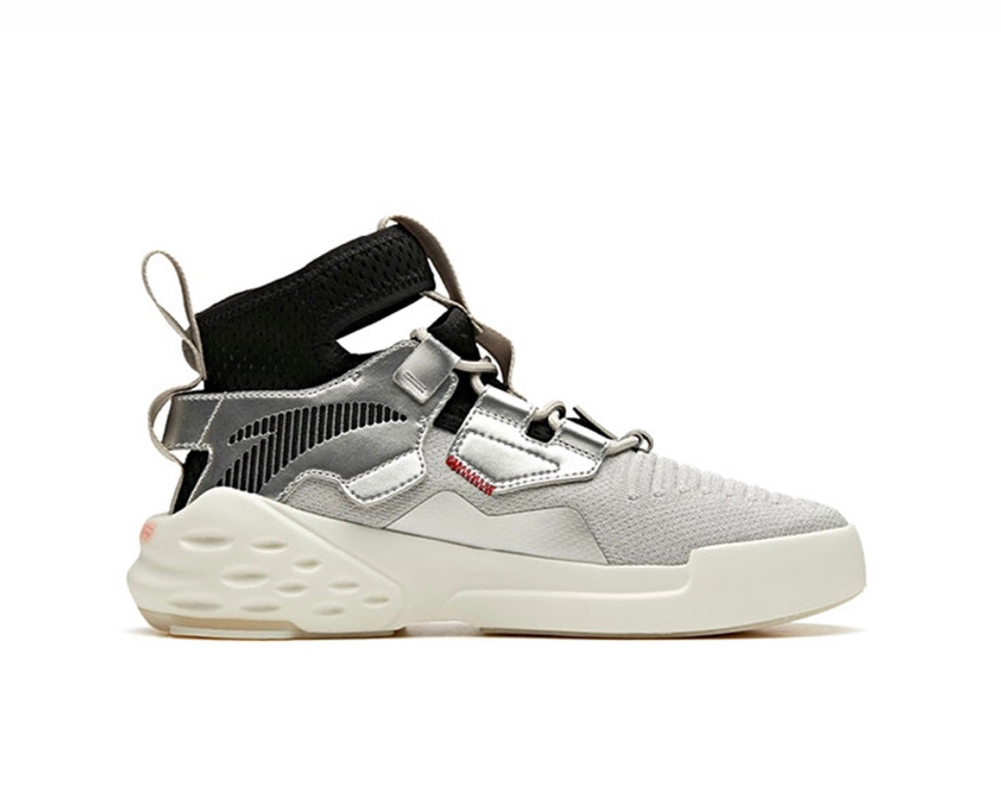 Anta Badao Coca Cola x Zero Sneakers Silver Black | XBJ791820