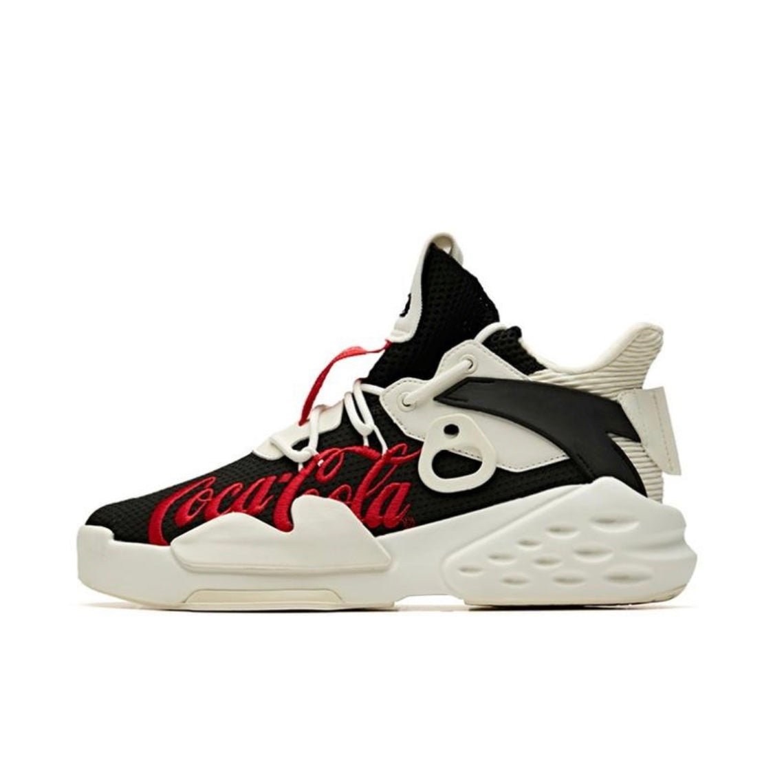 Anta Badao x Coca Cola Sneakers Black / White / Red | RXO691532