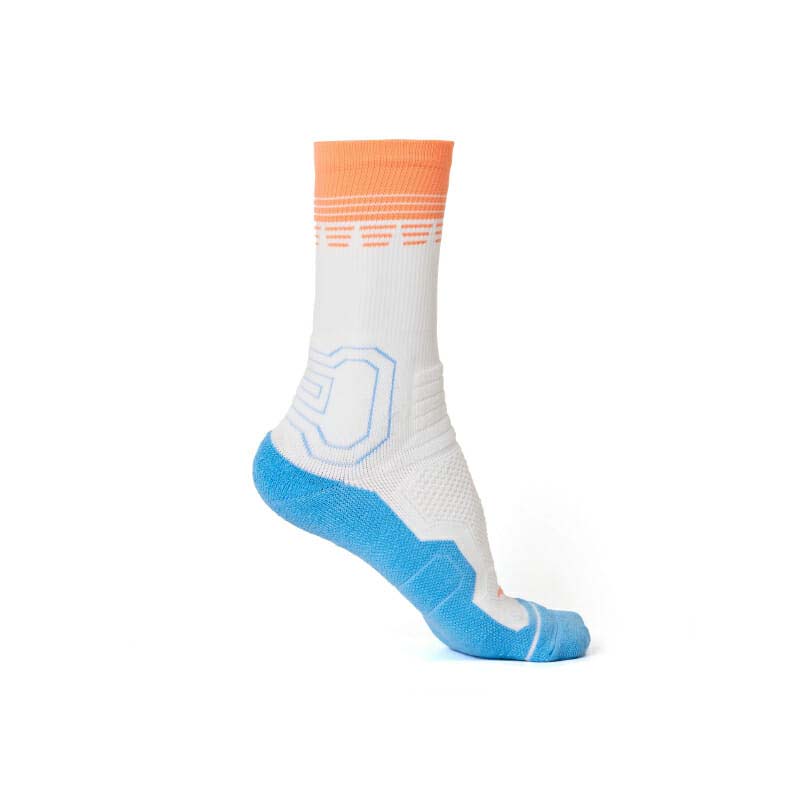 Anta Basketball Socks Orange / White / Blue | LEK761905