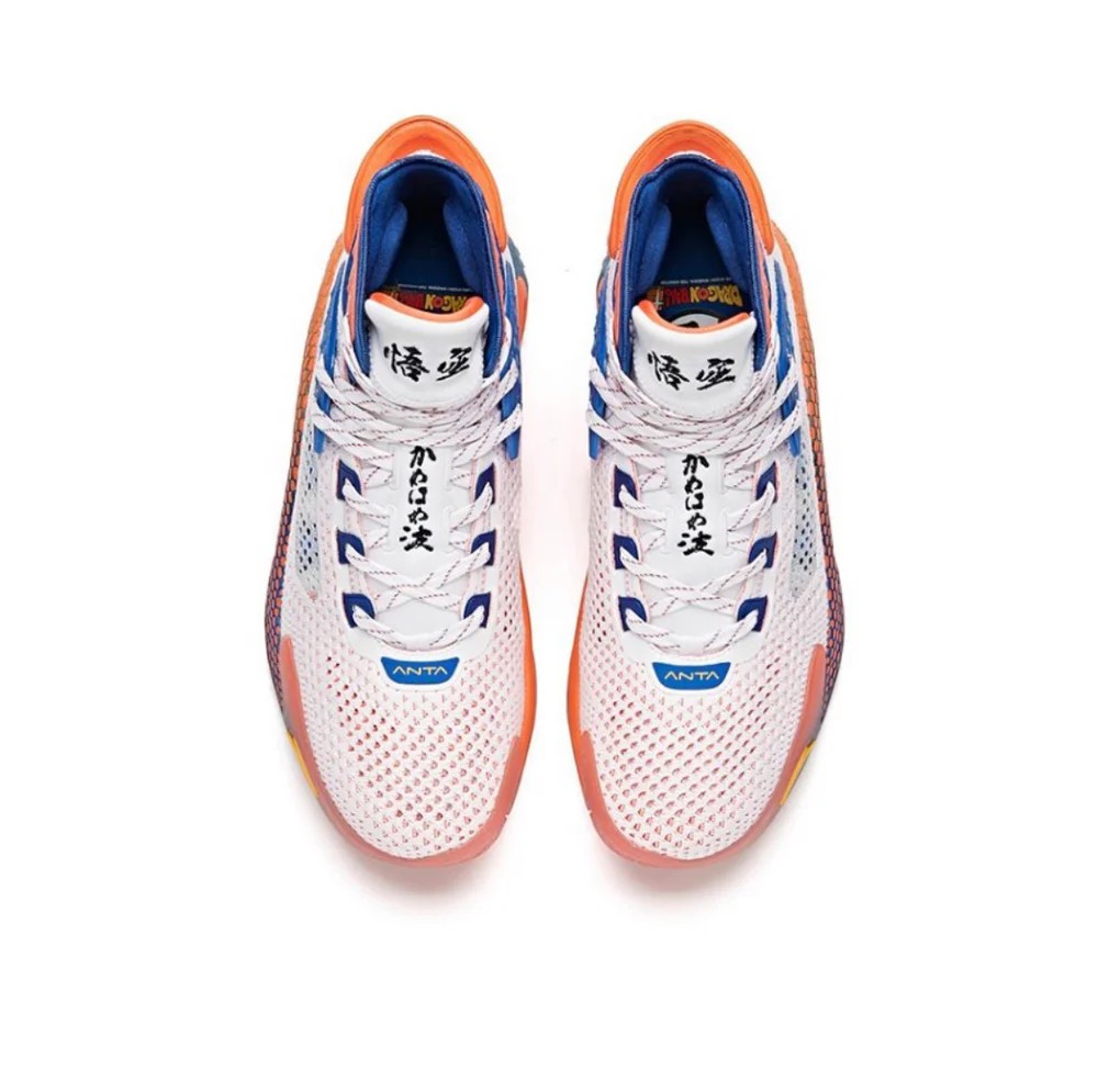 Anta Dragon Ball Klay Thompson Kt5 “Three-pointer” Running Shoes White / Orange | VWP148370