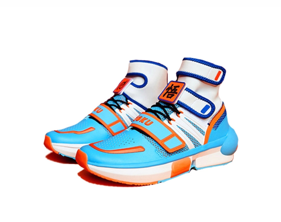 Anta Dragon Ball Super Basketball Shoes Blue / White | YPL413025