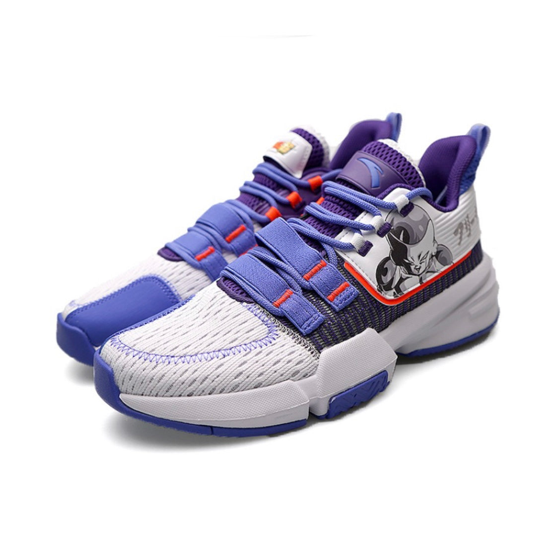 Anta Dragon Ball Super “Frieza” Basketball Shoes White / Purple | YLR965180