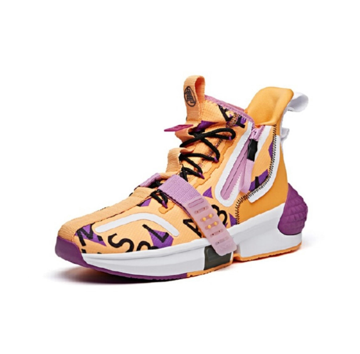 Anta Dragon Ball Super “Master Roshi” Basketball Shoes Yellow / Purple | PFJ620819