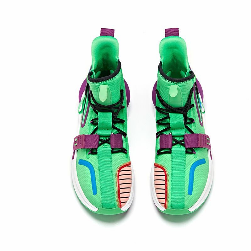 Anta Dragon Ball Super “Piccolo” Basketball Shoes Green | RUN317698