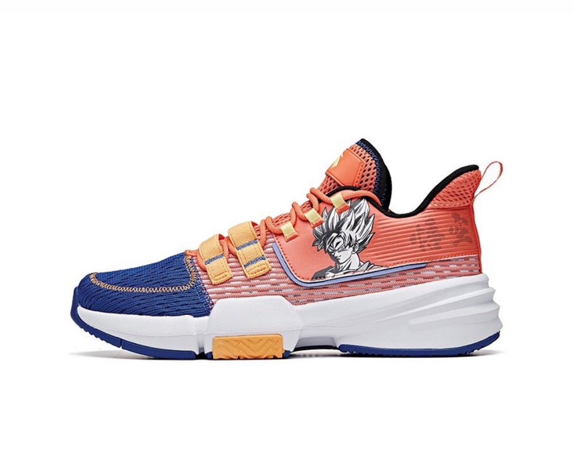 Anta Dragon Ball Super “Saiyan” Basketball Shoes Orange / Blue | NQR019536