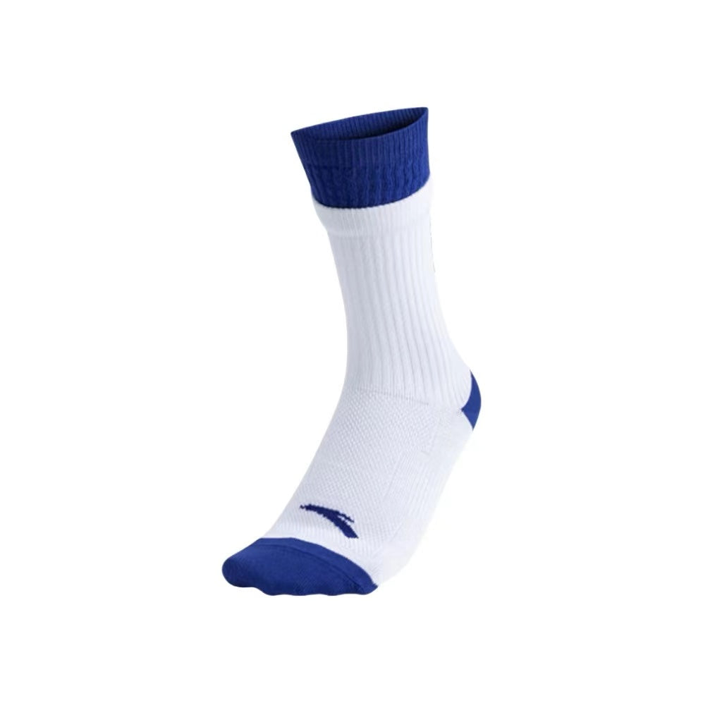 Anta KAI 24SS Sports Socks White / Blue | NRJ218349