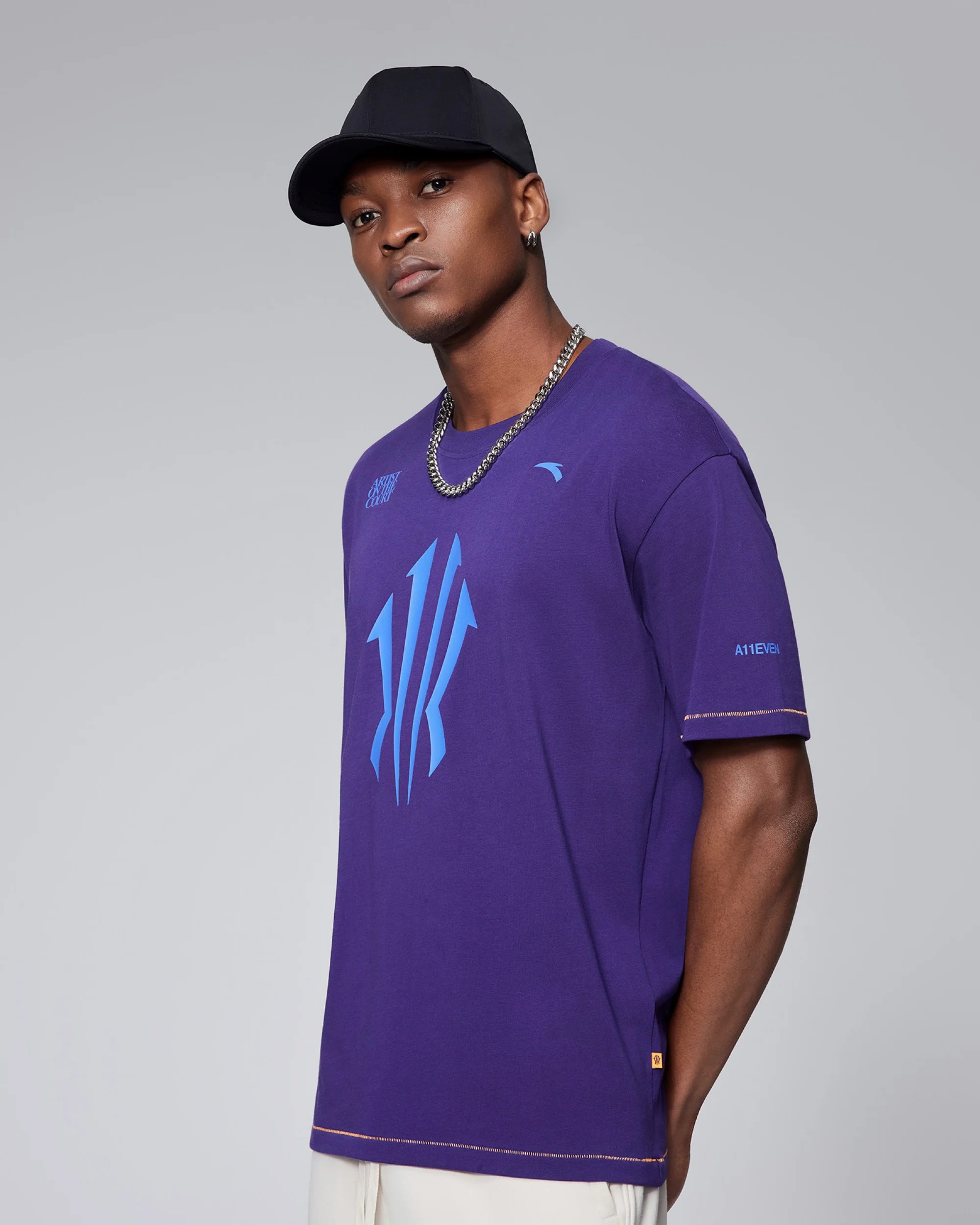 Anta KAI T-shirt Purple | FWE872964