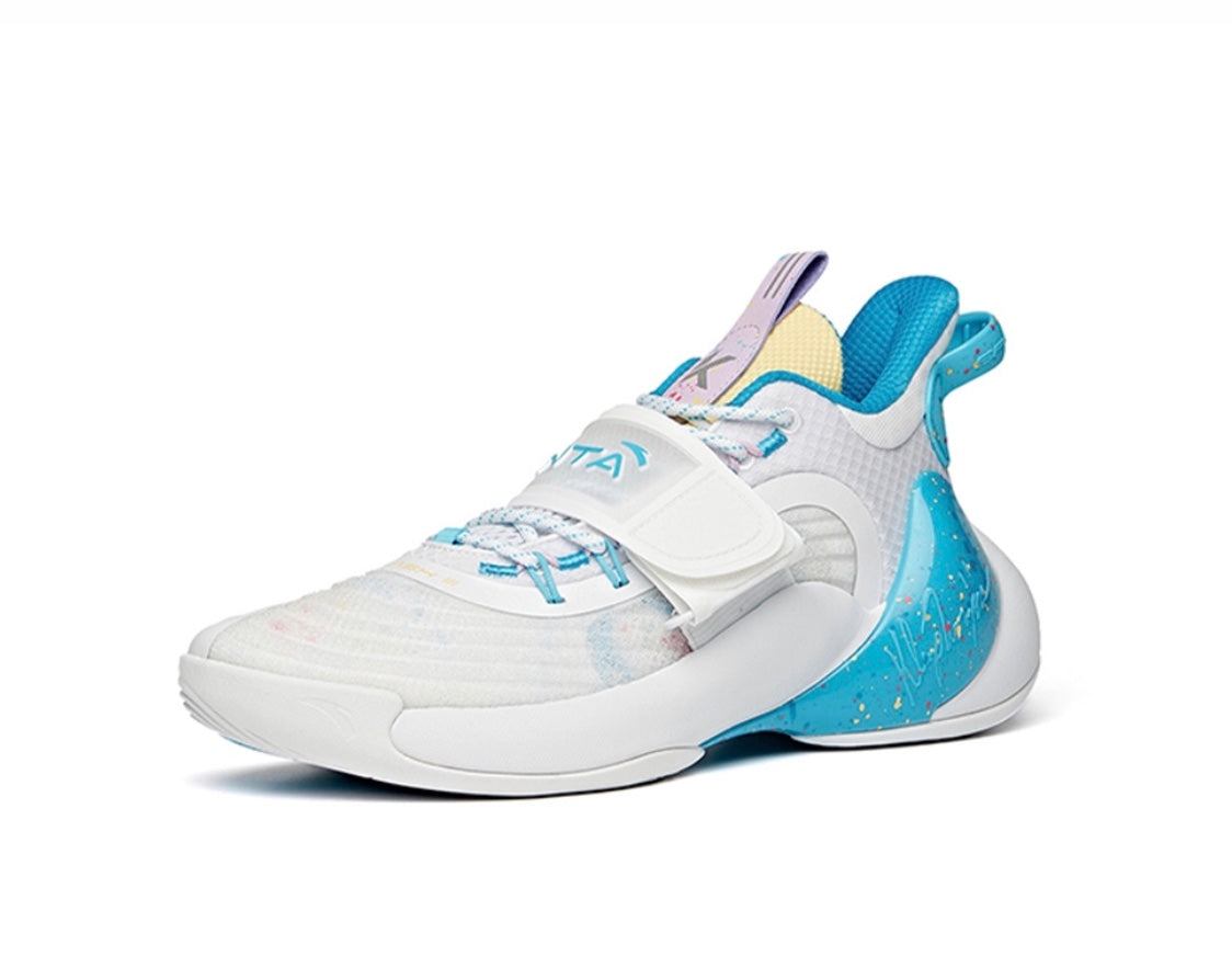 Anta KT Splash 3.0 Low Iced Blueberry Tea Basketball Shoes White / Blue | TFY539068