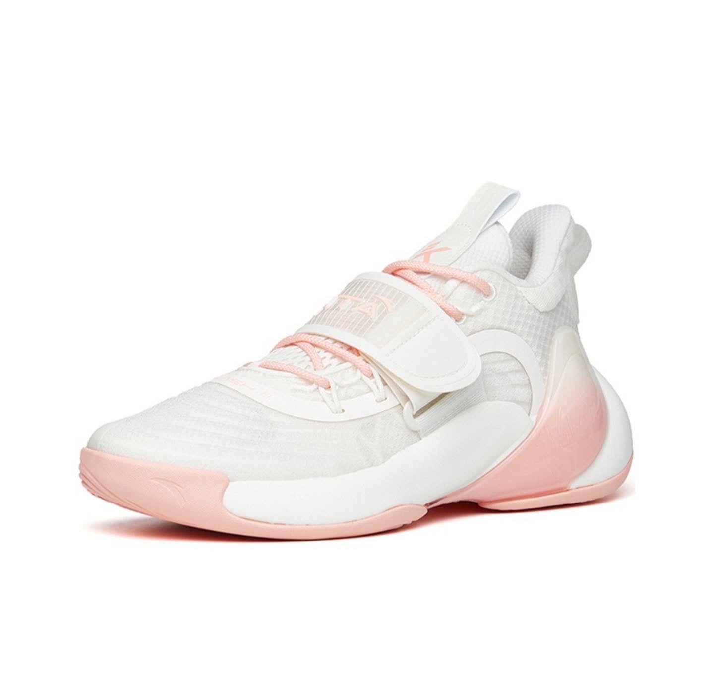 Anta KT Splash 3.0 Low Peach Basketball Shoes White / Pink | VMC021895