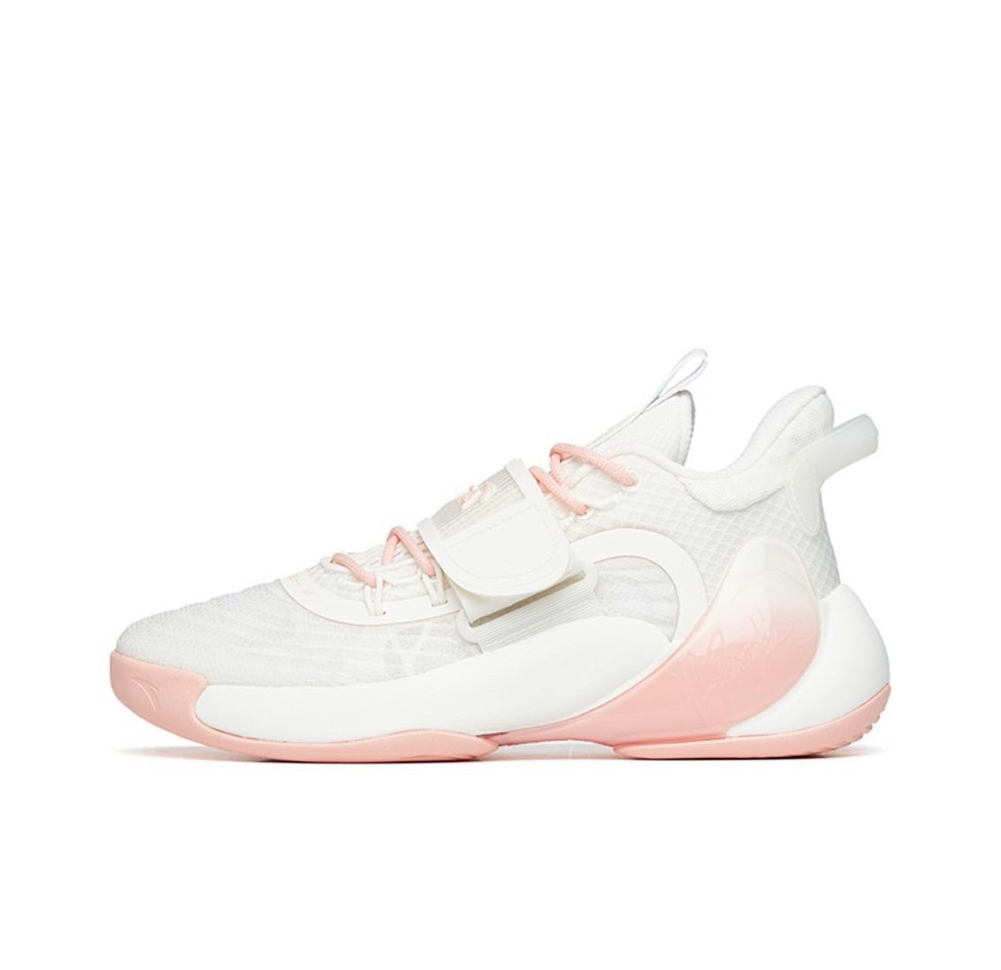 Anta KT Splash 3.0 Low Peach Basketball Shoes White / Pink | VMC021895