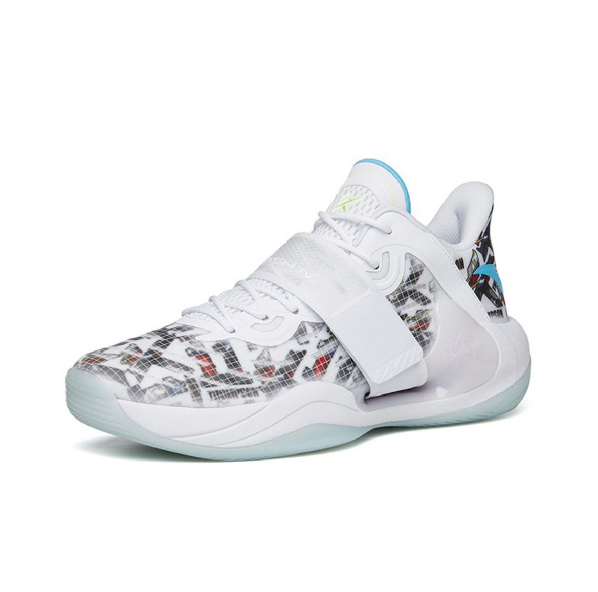 Anta KT Splash 4.0 Basketball Shoes White / Blue | UXJ958631