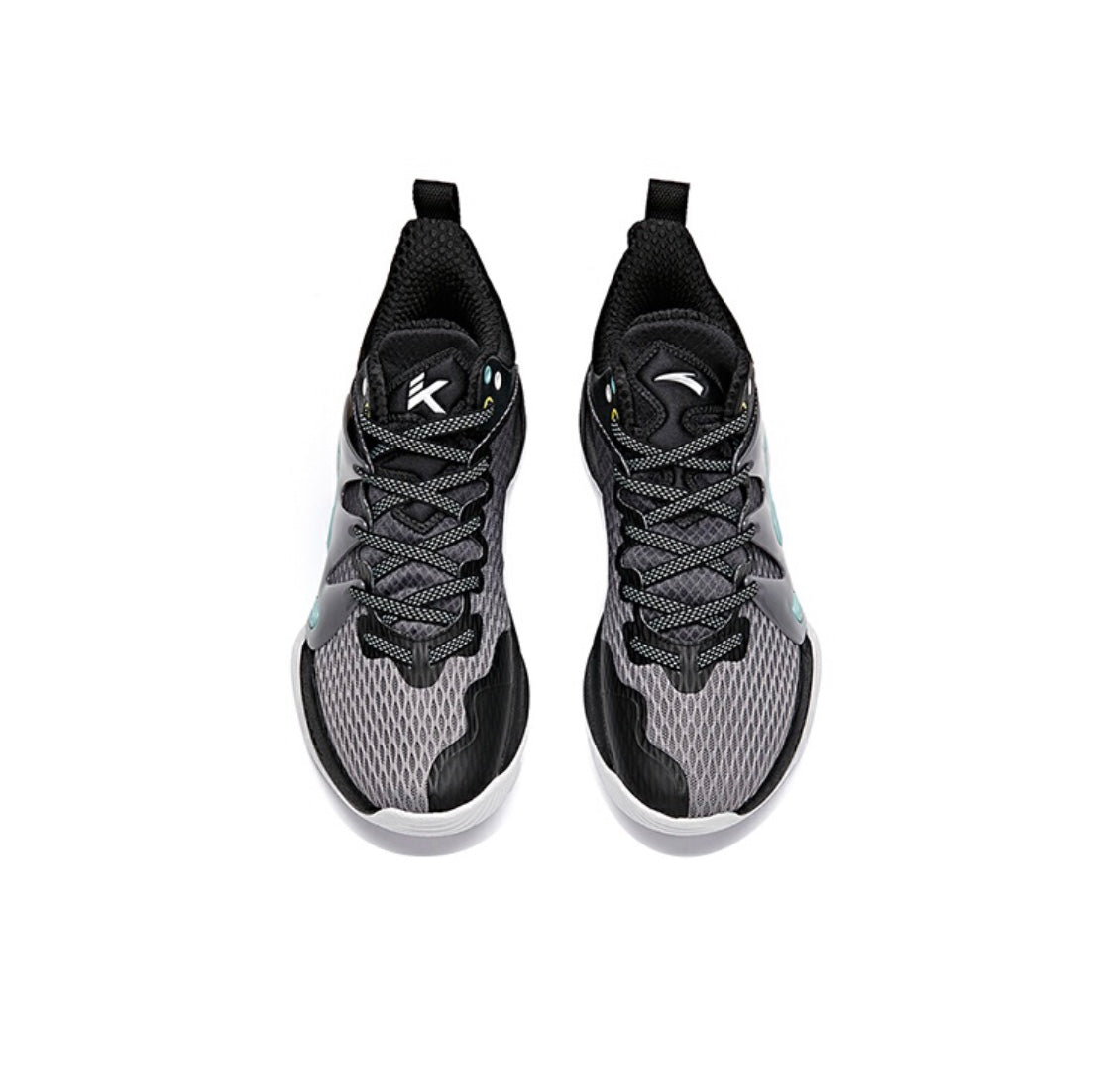 Anta KT “The Mountain 1.0” Low Actual Basketball Shoes Black / Grey | PWC378506