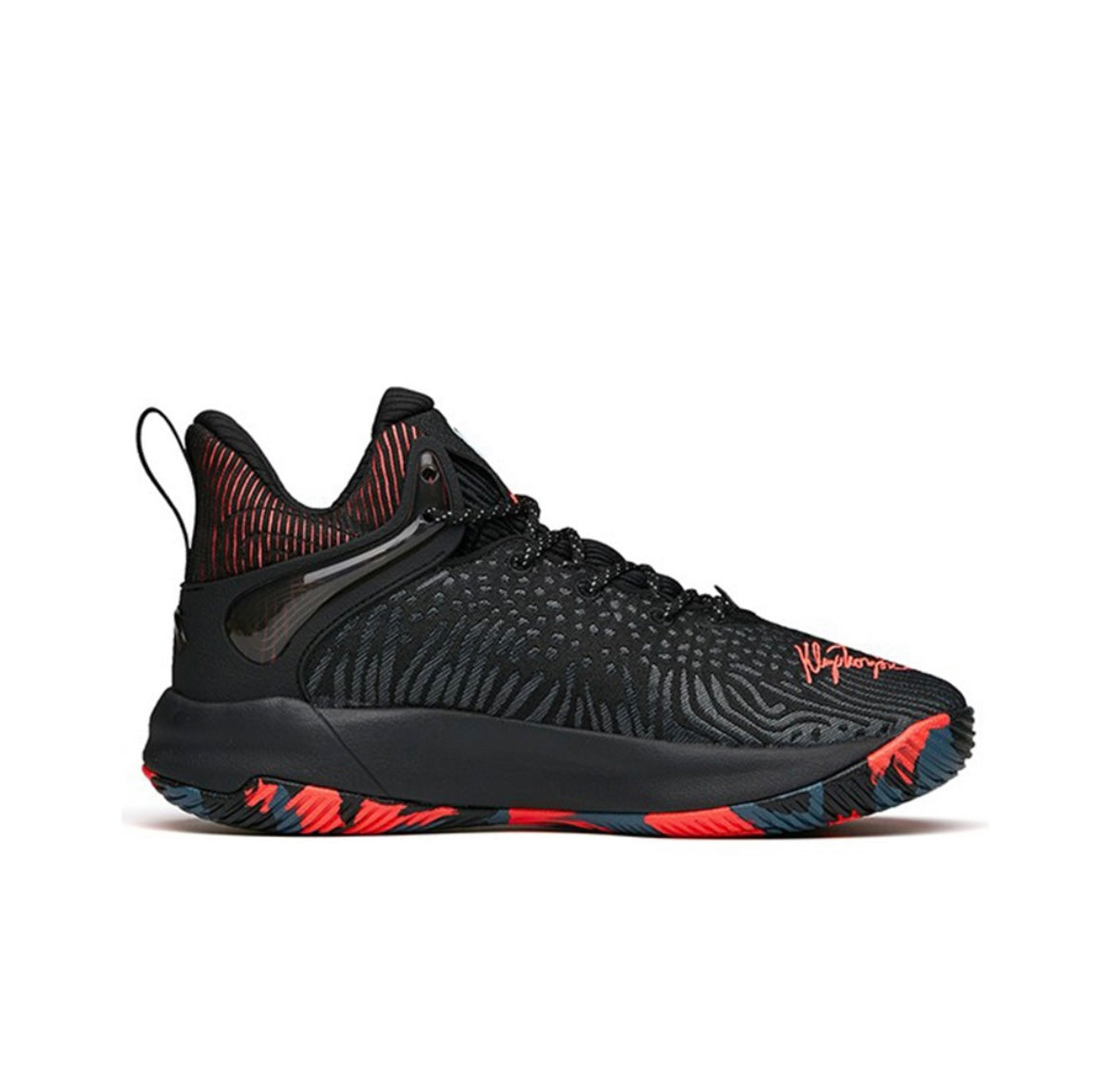 Anta KT “The Mountain 1.0” Low Actual Basketball Shoes Black | BKJ690125