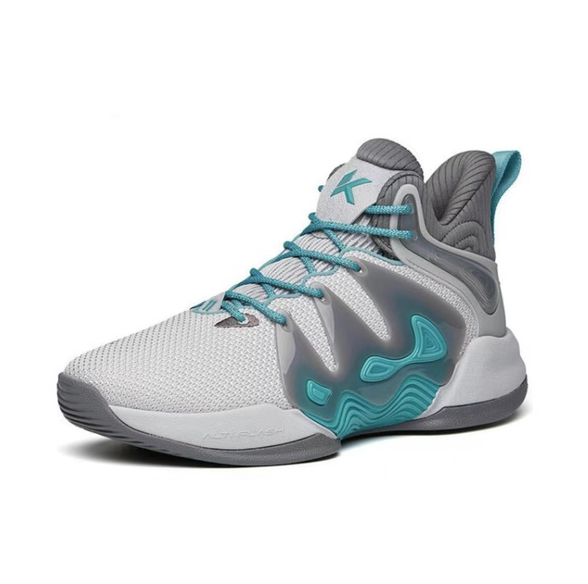 Anta KT “The Mountain 1.0” Low Basketball Shoes Grey | DAJ138692