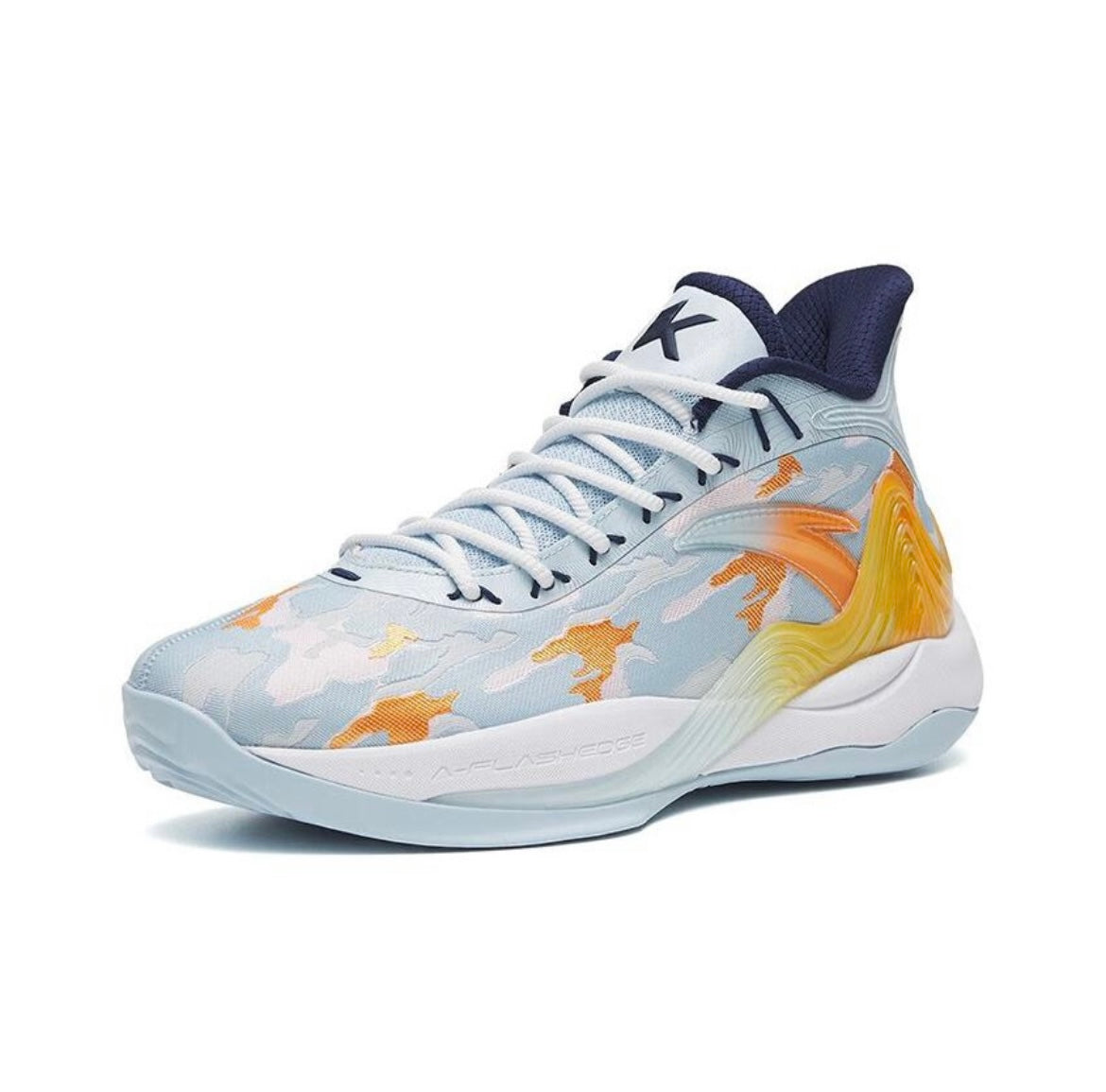 Anta KT The Mountain 2.0 Basketball Shoes Light Blue / Orange | CMB028439