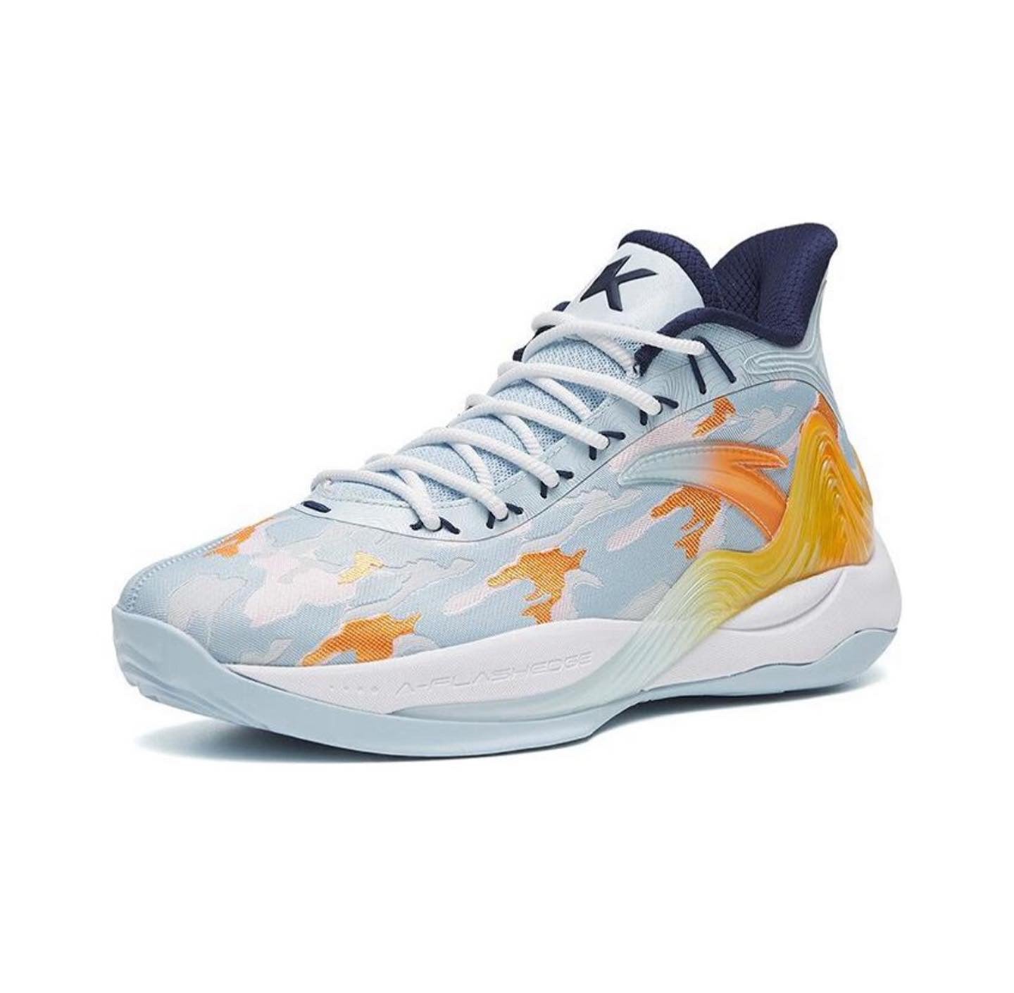 Anta KT The Mountain 2.0 Basketball Shoes Blue / White / Orange | WPX671234