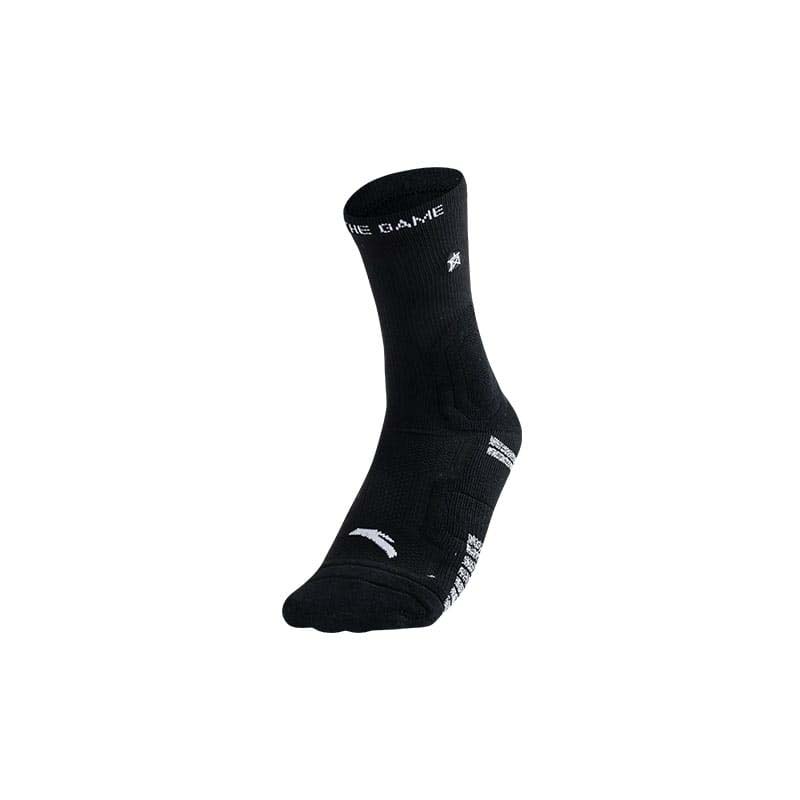 Anta Klay Thompson Basketball Socks Black | GVI253746