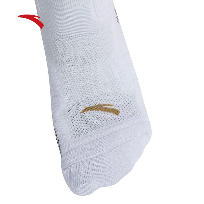 Anta Klay Thompson Basketball Socks White | XZL873024