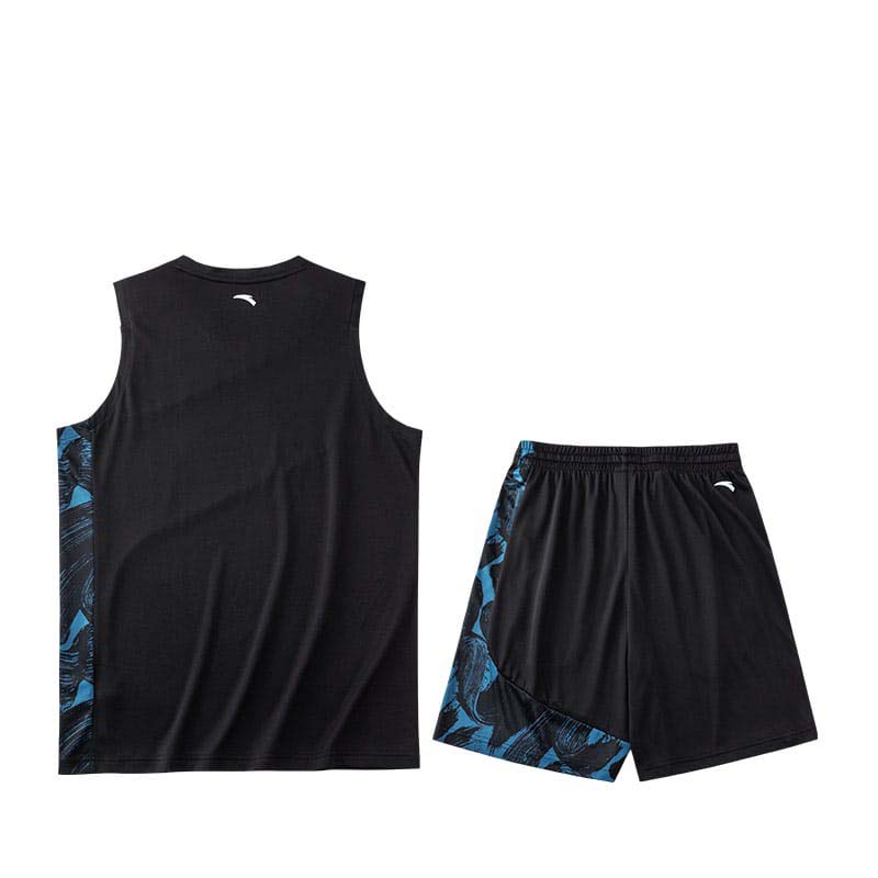 Anta Klay Thompson Basketball Suit Black | KGP923154