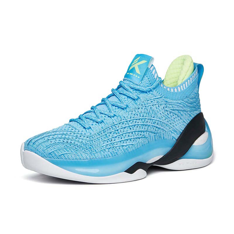 Anta Klay Thompson KT7 “Turn The Waves” Low Basketball Shoes Blue / Yellow / White | OMR695748