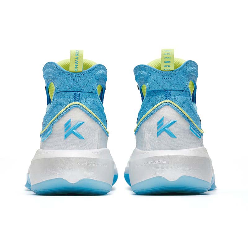 Anta Klay Thompson KT8 Silence Is Golden Basketball Shoes White / Blue / Orange | CIZ693041