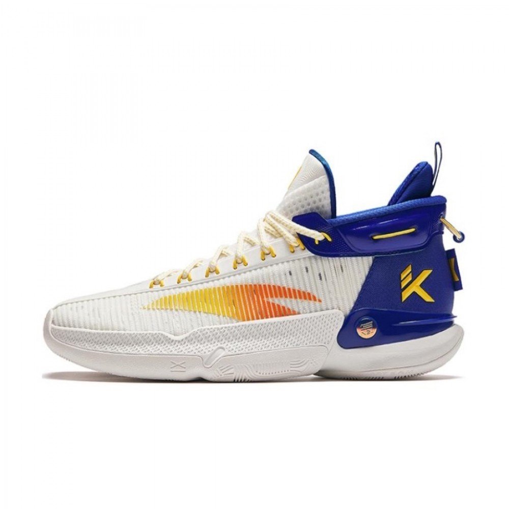 Anta Klay Thompson KT9 Warrior Basketball Shoes White / Purple | OZB829157