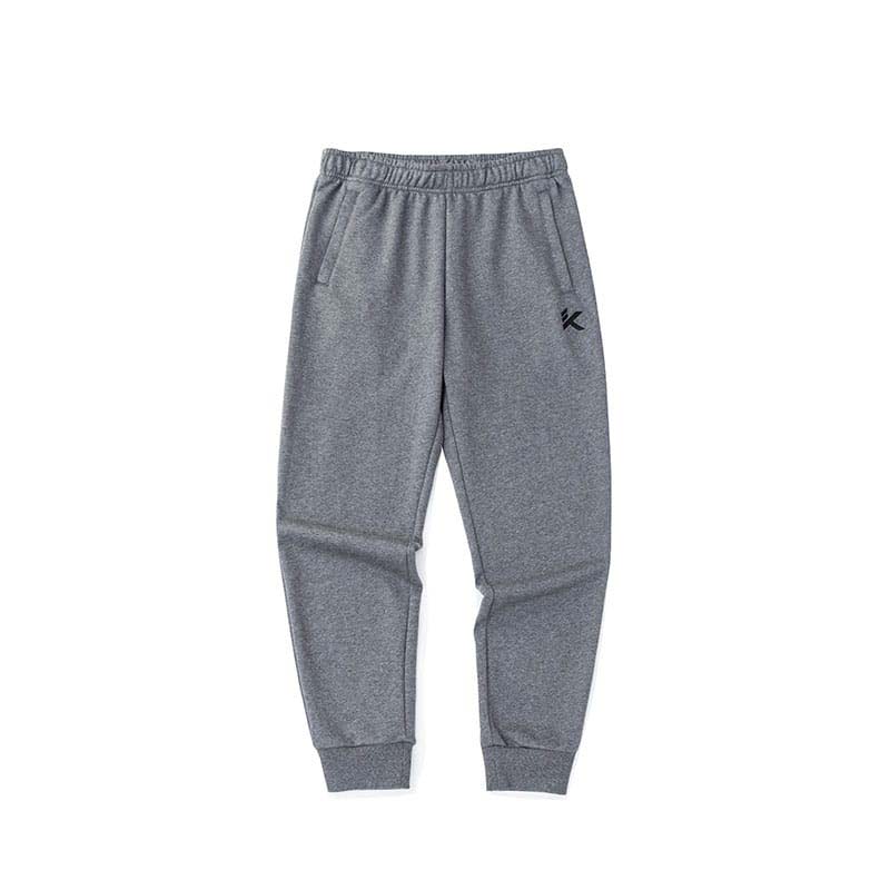 Anta Klay Thompson Knit Track Pants Grey | NCX097615