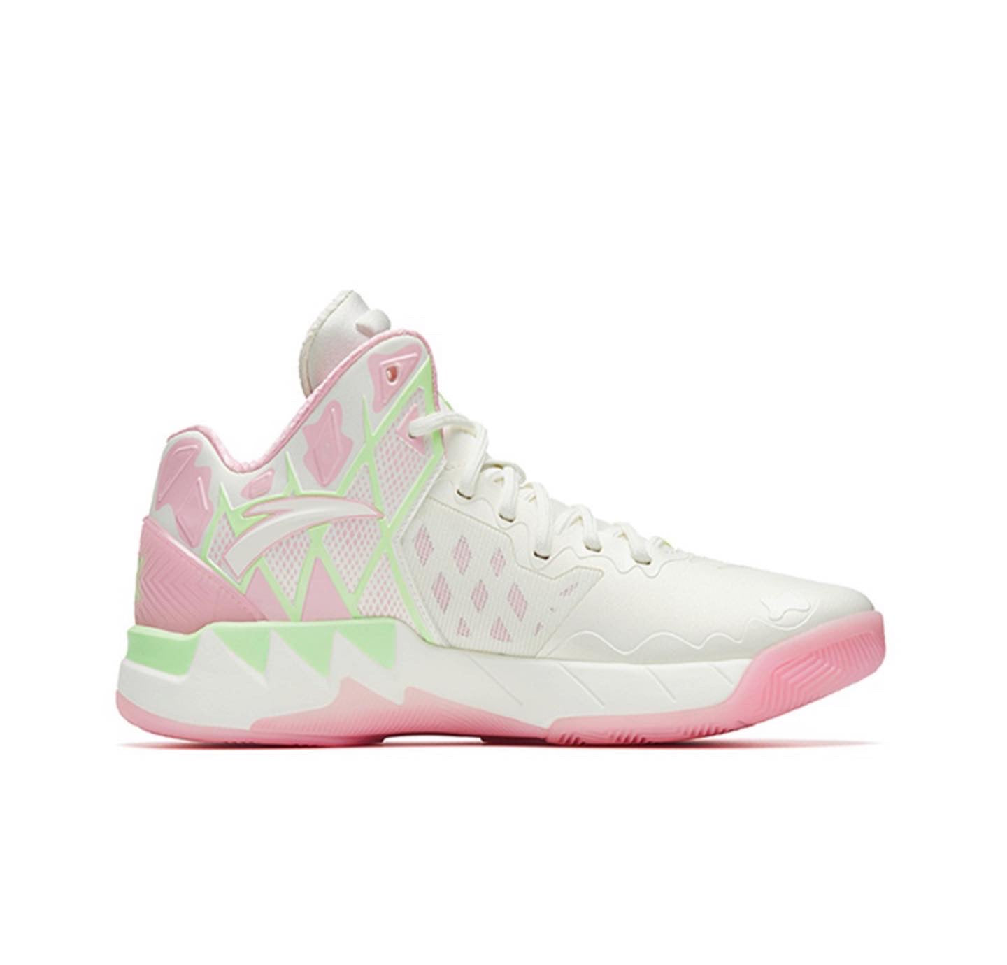 Anta Klay Thompson Kt1 Pro - Starfish Basketball Shoes White / Pink | DBW791425